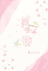 はがき箋　　　春のたより