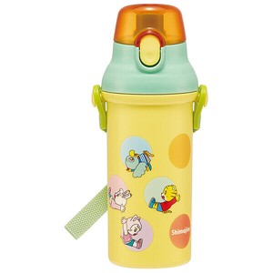 【公式】 抗菌 食洗機対応 直飲みプラワンタッチボトル 【しまじろう dots】 水筒 スケーター