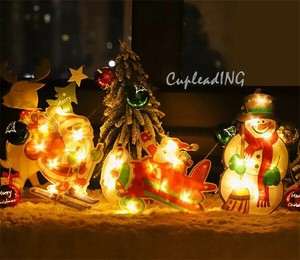 ＜人気商品＞INSスタイル クリスマスライト 窓貼り 吊りライト イルミネーション クリスマスツリー LED