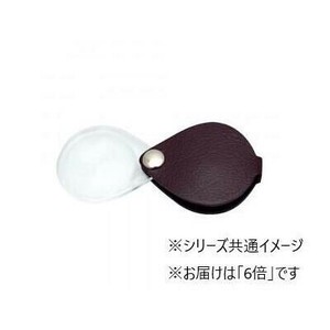 エッシェンバッハ　ハンディルーペ　(6倍)　ダークレッド　1740-130