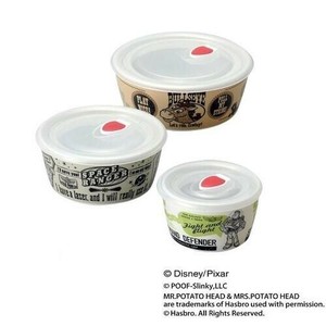 Disney(ディズニー)　PIXAR(ピクサー)　トイ・ストーリー　レンジパック3個セット(L・M・S)　D-TS03　46589