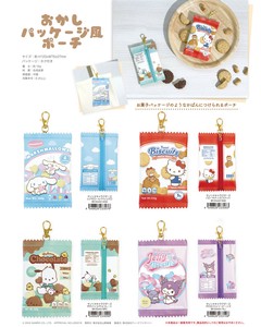 サンリオキャラクターズ おかしパッケージ風ポーチ
