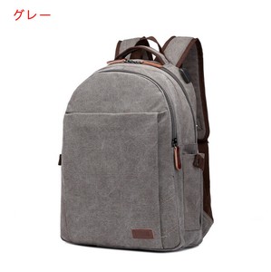 リュック・デイパック   キャンバス USB パソコンバッグ メンズ ファッション   F1002#BQQ714