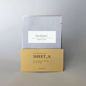 デイリーユース用シートアロマ3pack　ユーカリ／Sheet_a シータ