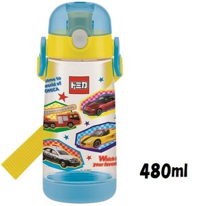 水壶 TOMICA小汽车 一键式 Skater 480ml