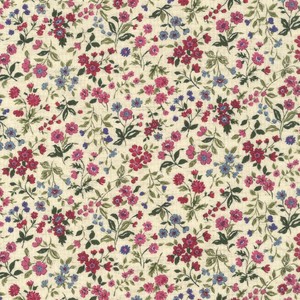 綿麻シーチング　KTS7050　小花　全3色　/布　手づくり　ハンドメイド