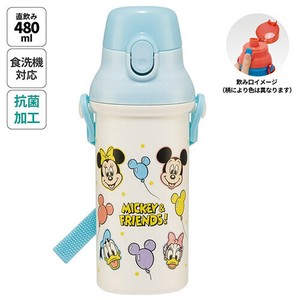 水壶 抗菌加工 米奇 480ml