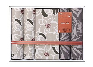 豊泉産業　座布団カバー5枚セット　フェアリー　グレー　242GY