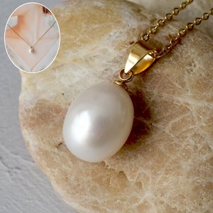 Gemstone Pendant Top Stainless Steel Pendant 12mm x 13mm Made in Japan