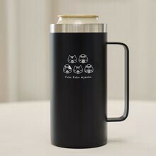 ふくふくにゃんこ ひげにゃんこうすくち大容量ジョッキ　猫/ギフト/ビールジョッキ/ビアグラス/父の日