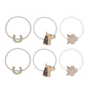 【MIMI&LULA】Horse ponies ヘアゴム ヘアアクセサリー 馬 キッズ 子ども用