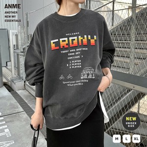 CRONY ロゴ プリント 裏毛 スウェット トップス