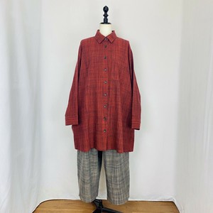 衬衫 条纹 褶边/木耳边 衬衫