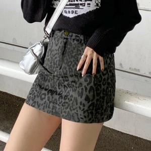 Skirt Leopard Print Mini Skirt [2024 NEW]