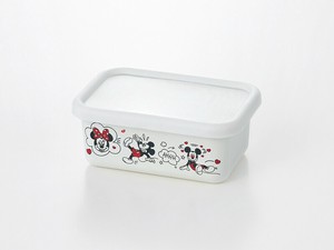 Enamel Storage Jar/Bag Mickey Minnie