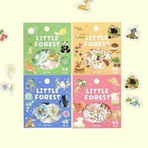 BGM Planner Stickers Foil stamped flake sticker Forest of Warmth
