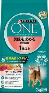 ピュリナワン キャット 成猫 サーモン＆ツナ 2kg