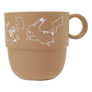 【取寄品】ポケットモンスター 樹脂製スタッキングカップミニ ピカチュウ モカ