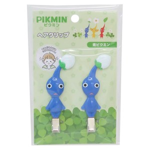 【ヘアアクセサリー】ピクミン ヘアークリップ2個セット 青ピクミン