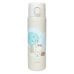 【水筒】カピバラさん ステンレスワンプッシュボトル 480ml OTONA集合