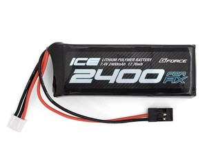G-FORCE ICE LiPo 7.4V 2400mAh(受信機用 ストレート型) GFG103