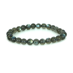 Gemstone Bracelet Natural Stone black 1-pcs