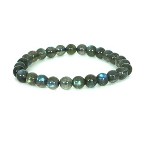 Gemstone Bracelet Natural Stone black 1-pcs