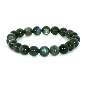 Gemstone Bracelet Natural Stone black 1-pcs