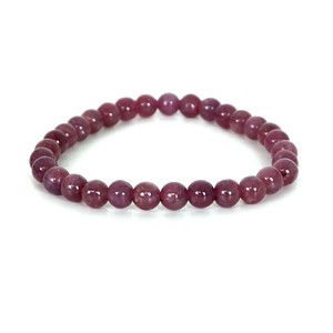 Gemstone Bracelet Natural Stone Pink 1-pcs