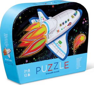 【特価品】クロコダイルクリーク  ミニパズル 12ピース スペースシャトル【中国製】