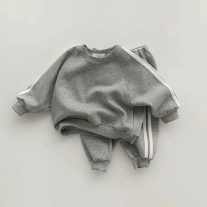 韓国スタイル  4色6サイズ シャツ パンツ 長袖 2点セット セットアップ