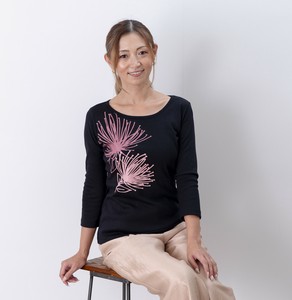 ストレッチ七分袖Tシャツ