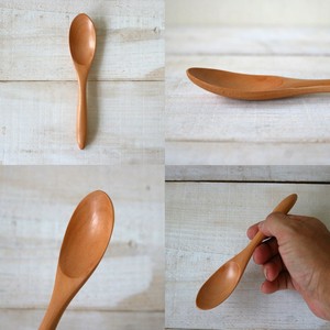 ☆小腹がすいたときに使う感じ？【特価・コンパクト・訳あり】リゾットスプーン中　NA白木系