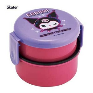 便当盒 2层 午餐盒 Sanrio三丽鸥 Kuromi酷洛米 Skater 500ml