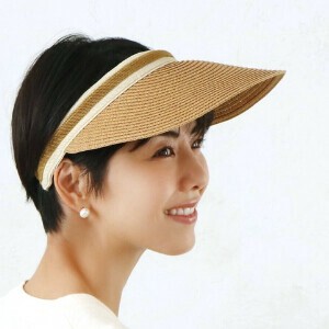 【2025SS新作】ペーパーサンバイザー　UV　暑さ対策