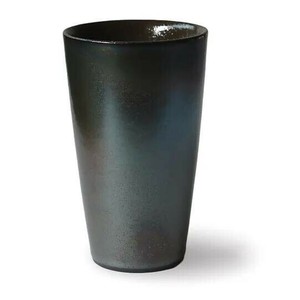 Mino ware Drinkware Japanese Tableware black 350cc Made in Japan