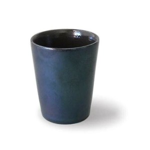 Mino ware Drinkware Japanese Tableware black 300cc Made in Japan
