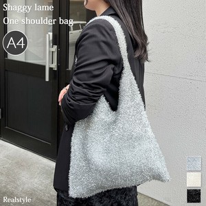 シャギー ラメ シンプル ワンショルダー トートバッグ 選べる3カラー czysbg01316