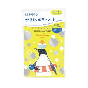 かき氷クールボディシート【汗ばむ季節の必需品】