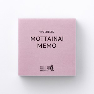 便条本 MOTTAINAI 日本制造