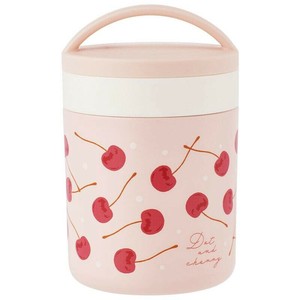 スケーター(Skater) 抗菌 保温 保冷 スープジャー スープポット 300ml dotto & チェリーピンク LJFC3AG-A