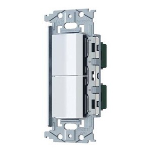 埋込ロングハンドルスイッチセット 《SO-STYLE》 スイッチC×2 マットホワイト WNSS52292W