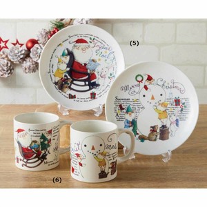 クリスマス販促用品　アルモニーノエル　陶器　プレミアムテーブルウェア