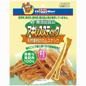 ［ドギーマンハヤシ］無添加良品 アキレススティック 100g