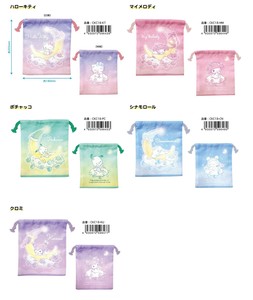 ★【即納】サンリオキャラクターズ 　巾着　CKC18   SALE10
