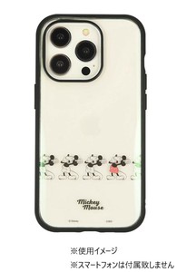 ディズニー IIIIfitClear iPhone14Pro・13Pro対応ケース ミッキーマウス DNG-24MK