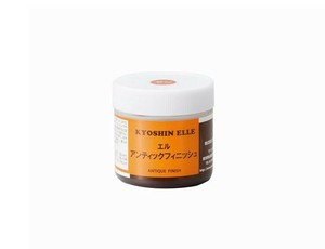 協進エル　ペースト状染料　エル・アンティックフィニッシュ　80cc　焦茶　1180034-03