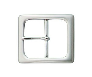 協進エル　附属金具　バックル(ニッケル)46mm×40mm　1172062-01