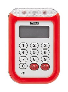 タニタ　TD-377-RD(レッド)　大音量タイマー100分計　128162