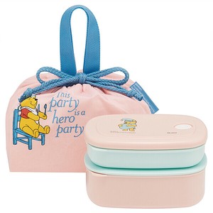 【公式】 巾着付ランチセット 680ml 【プー/コスチューム】 スケーター